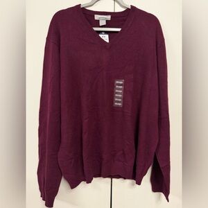 Stafford Men's V-Neck Sweater